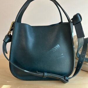 Madewell Forest Green Leather Crossbody or Handbag Bag